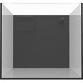 Fiji Cube External Overflow Rimless Glass Tank, 11-gal