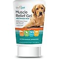 TevraPet Muscle Relief Gel with Massage Brush for Dogs, 3-oz. tube