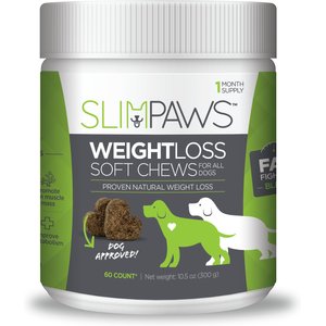 Vetality SlimPaws Soft Chews Weight Management Supplement for Dogs, 60 count