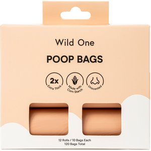 Wild One Dog Poop Bags, 120 count