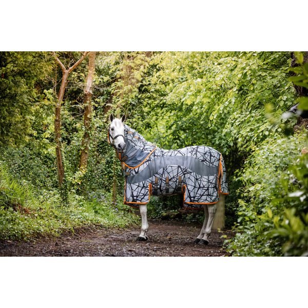 Horze La Pampa Horse Fly Set, Grey