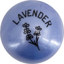 Planet Dog Orbee-Tuff Essentials Lavender Scented Interactive Dog Ball Treat Dispenser Toy, Purple
