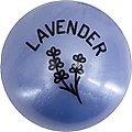 Planet Dog Orbee-Tuff Essentials Lavender Scented Interactive Dog Ball Treat Dispenser Toy, Purple