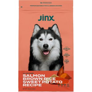 Jinx Salmon, Brown Rice, Sweet Potato Kibble Dry Dog Food, 11.5-lb bag