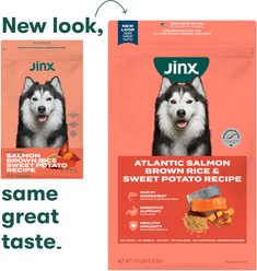 Jinx Salmon, Brown Rice & Sweet Potato ALS Kibble Dog Dry Food, Brown Rice, Sweet Potato Kibble Dry Dog Food, 11.5-lb bag slide 2 of 8