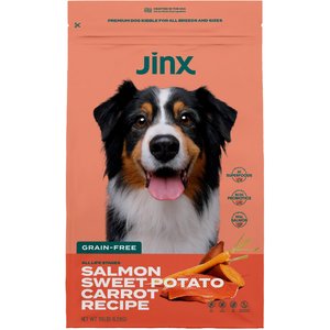 Jinx Salmon, Sweet Potato, Carrot Grain-Free Kibble Dry Dog Food, 11.5-lb bag