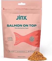 Jinx Freeze-Dried Salmon Dry Dog Food Topper, 3-oz bag