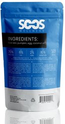 Soos Wellness Cod & Pumpkin Jerky Dog Treats, 3-oz bag slide 2 of 3