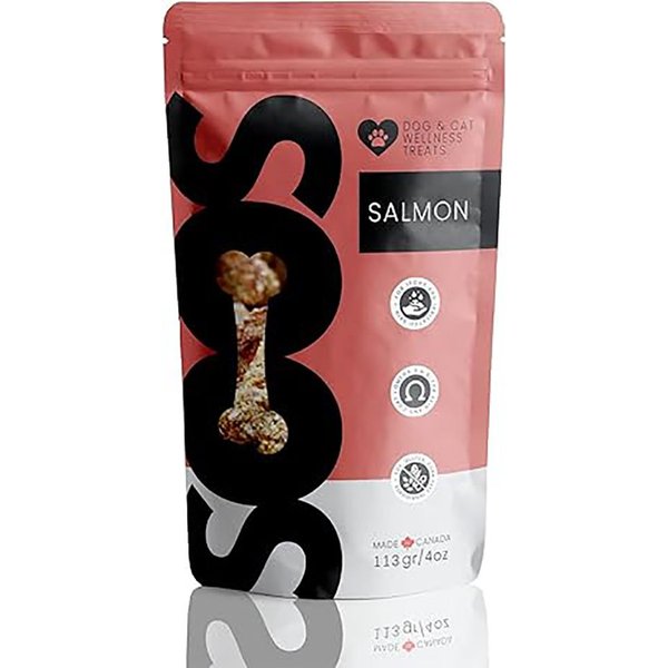 CANIDAE Sustain Wild-Caught Salmon Recipe Jerky Dog Treats, 4-oz bag