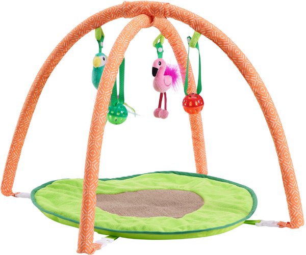 Petstages Jungle Mat Cat Activity Play Mat Cat Toy with Catnip slide 1 of 6