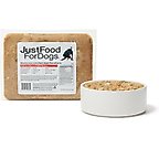 JustFoodForDogs Beef & Russet Potato Recipe Frozen Human-Grade Fresh Dog Food, 18-oz pouch, case of 7