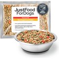 JustFoodForDogs Veterinary Diet Renal Support Low Protein Frozen Human-Grade Fresh Dog Food, 18-oz pouch, case of 7