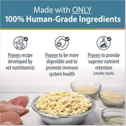 JustFoodForDogs Balanced Remedy Recipe Frozen Human-Grade Fresh Dog Food, 18-oz pouch, case of 21 slide 2 of 9