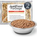 JustFoodForDogs Veterinary Diet Critical Care Support Frozen Human-Grade Fresh Dog Food, 18-oz pouch, case of 7