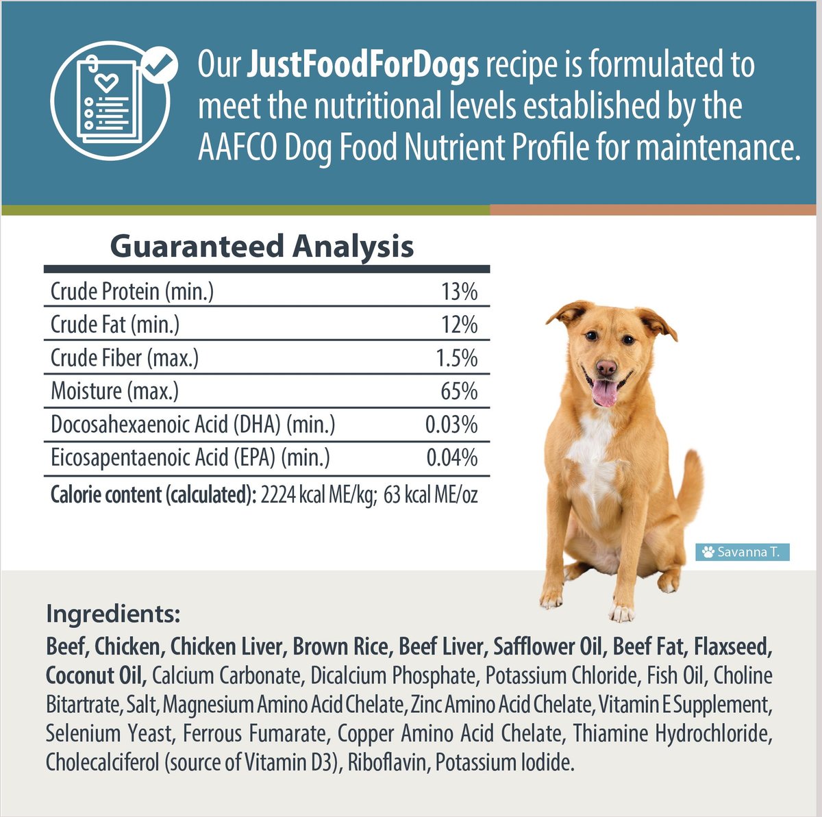 Just food for dogs fish clearance oil