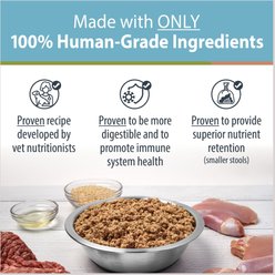 JustFoodForDogs Veterinary Diet PantryFresh Critical Care Support Shelf-Stable Fresh Dog Food, 12.5-oz pouch, case of 12 slide 2 of 9