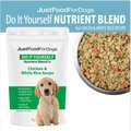 JustFoodForDogs DoItYourself Chicken & White Rice Recipe Fresh Dog Food Recipe & Nutrient Blend