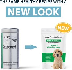 JustFoodForDogs DoItYourself Chicken & White Rice Recipe Fresh Dog Food Recipe & Nutrient Blend slide 2 of 9