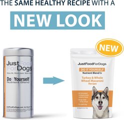 JustFoodForDogs DoItYourself Turkey & Whole Wheat Macaroni Recipe Fresh Dog Food Recipe & Nutrient Blend slide 2 of 9