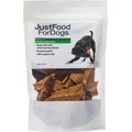 JustFoodForDogs Chicken Apple Bark Dehydrated Dog Treats, 5-oz bag
