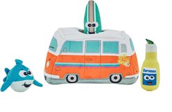 Outward Hound Hide A Surf Van Puzzle Plush Dog Toy