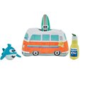 Outward Hound Hide A Surf Van Puzzle Plush Dog Toy