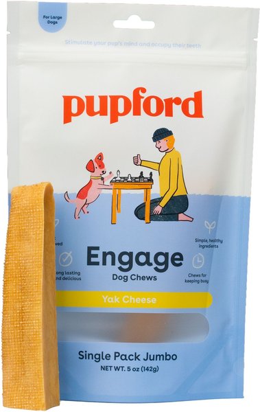 Pupford Yak Large Cheese Dog Chew, 1 count slide 1 of 9