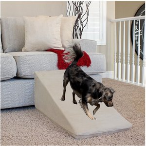 Royal Ramps Extra Wide Dog & Cat Ramp, Oyster, 14-in
