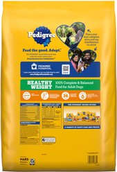 Pedigree Healthy Weight Roasted Chicken & Vegetable Flavor Adult Dry Dog Food, 14-lb bag slide 2 of 8
