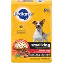 Pedigree Small Dog Complete Nutrition Grilled Steak & Vegetable Flavor Small Breed Dry Dog Food, 14-lb bag