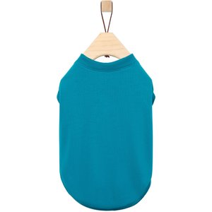 Frisco Basic Dog & Cat T-Shirt, Dark Teal, Medium