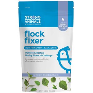 Strong Animals Flock Fixer Poultry Supplement, 5.5-oz pouch