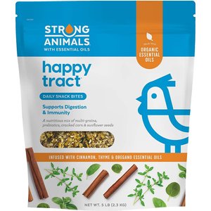 Strong Animals Happy Tract Poultry Treats, 5-lb bag