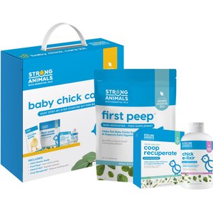 Strong Animals Baby Chick Care Kit Poultry Supplement, 5-lb box