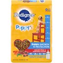 Pedigree Puppy Growth & Protection Grilled Steak & Vegetable Flavor Dry Dog Food, 14-lb bag