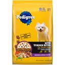 Pedigree Tender Bites Complete Nutrition Chicken & Steak Flavor Small Breed Adult Dry Dog Food, 14-lb bag