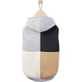 Frisco Colorblock Dog & Cat Hoodie, Gray, Small