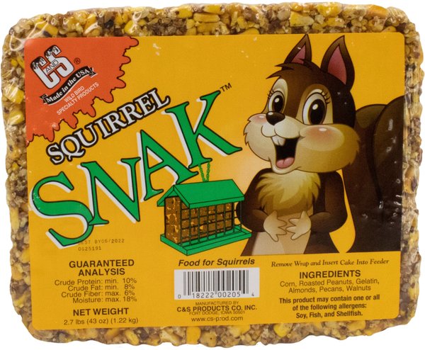 C&S Snak Squirrel Food, 2.7-lb bag slide 1 of 7