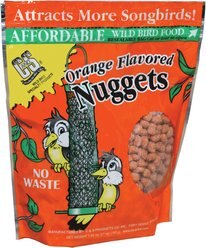 C&S Orange Flavored Nuggets Bird Food, 27-oz bag slide 1 of 8