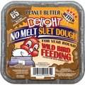C&S Peanut Butter Delight No Melt Suet Dough Bird Food, 11.75-oz bag, case of 12
