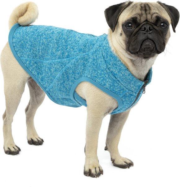 Kurgo K9 Core Dog Sweater, Heather Blue, X-Small slide 1 of 9