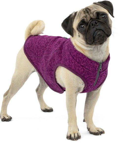 Kurgo K9 Core Dog Sweater, Heather Violet, X-Small slide 1 of 9