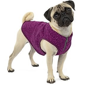 Kurgo K9 Core Dog Sweater, Heather Violet, Small