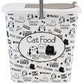 Pounce + Fetch Dry Pet Food Storage Container, 3-gal, Cat