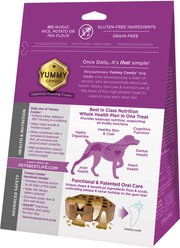 Yummy Combs Ingenious Oral Care Flossing X-Small Breed Grain-Free Adult Dog Treats, 48 count bag slide 2 of 2