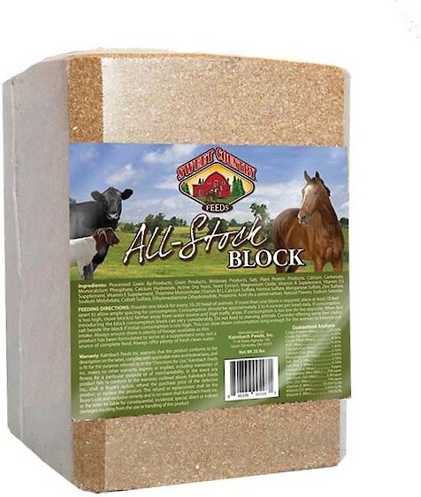 Sweet Country Feeds All Stock Block Farm Animal & Horse Supplement, 33-lb block slide 1 of 1