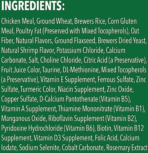 Feline Greenies Adult Natural Dental Care Cat Treat, Succulent Shrimp Flavor, 4.6-oz bag