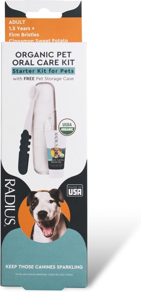 RADIUS Organic Adult Dog Dental Solutions Kit  slide 1 of 2
