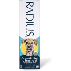 RADIUS USDA Organic Dog Toothpaste, 3-oz bottle