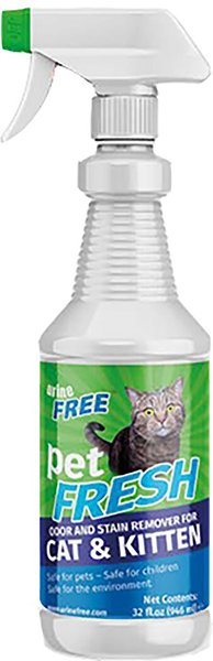 urineFree PetFresh Cat & Kitten Stain Remover, 32-oz bottle slide 1 of 3